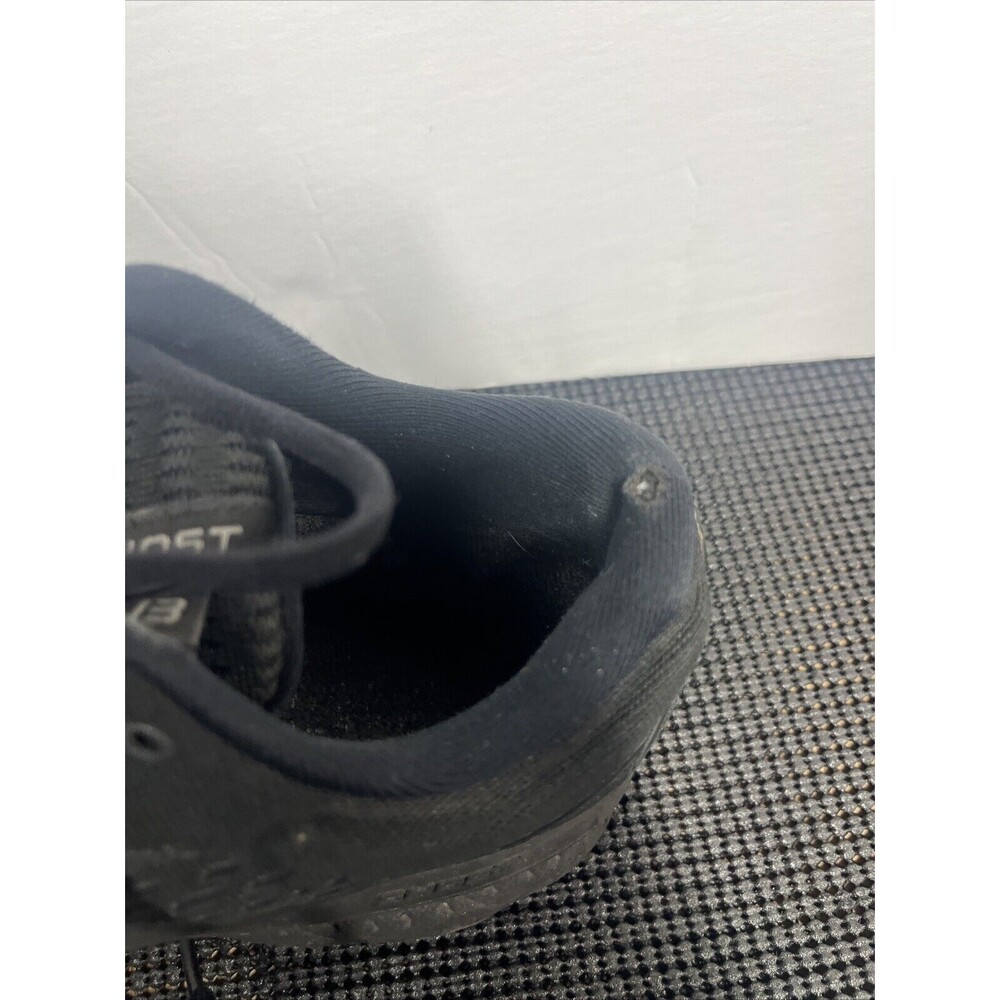 Brooks Ghost 13 women's Size 9.5 Running Shoes Triple Black Lace Up Sneaker - Picture 3 of 7